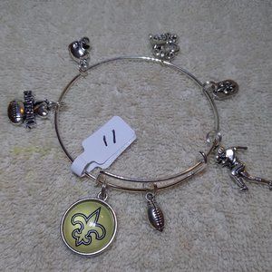 New Orleans Saints NFL Custom Expandable Bracelet NEW